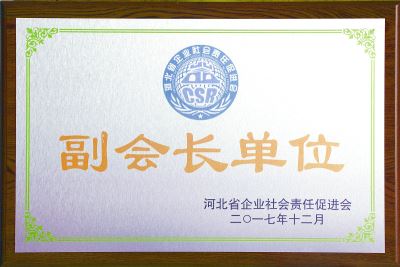 河北省企業(yè)社會責(zé)任促進(jìn)會副會長單位